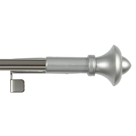Kenney Mfg Satin Nickel Curtain Rod 6035172